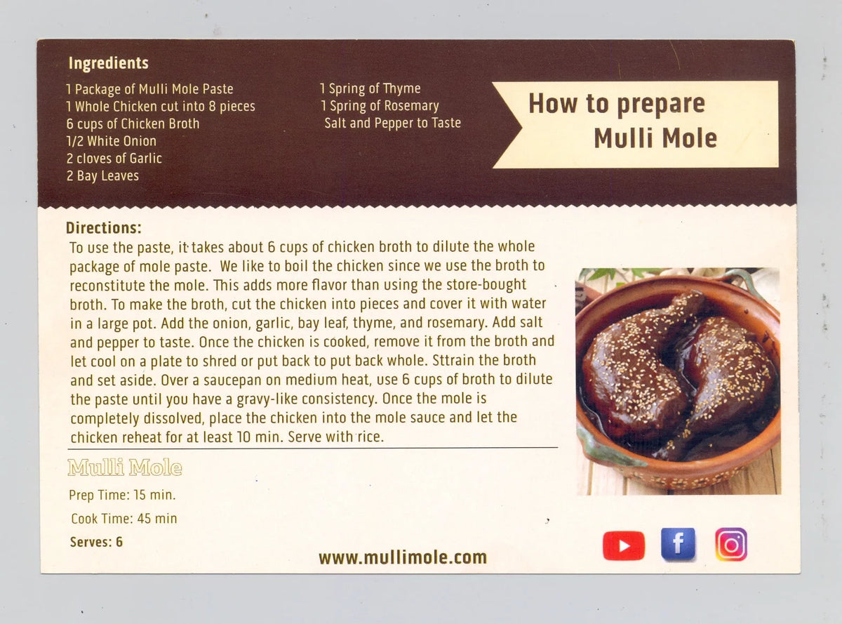 Red Mole Paste X55261