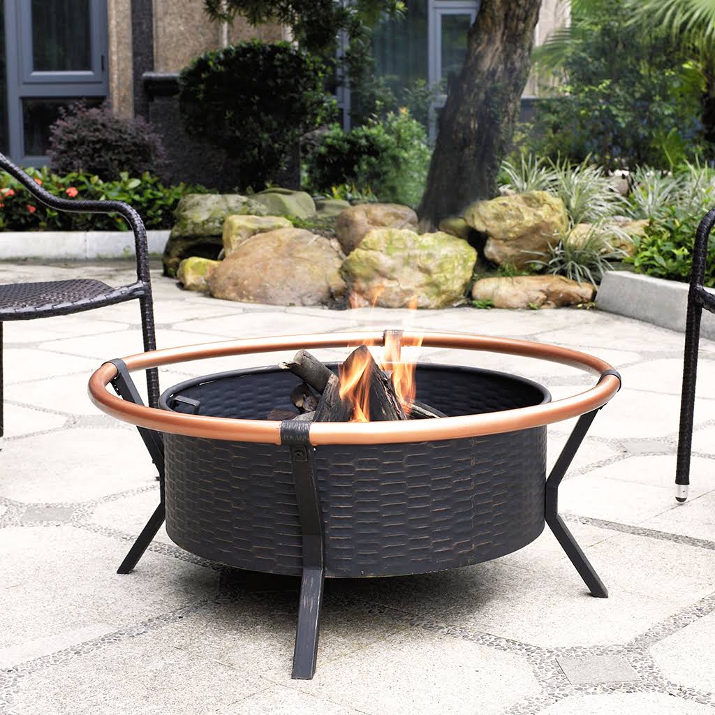 Black Firepit J4077