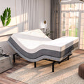 Queen Adjustable Bed Frame with Mattress D5396