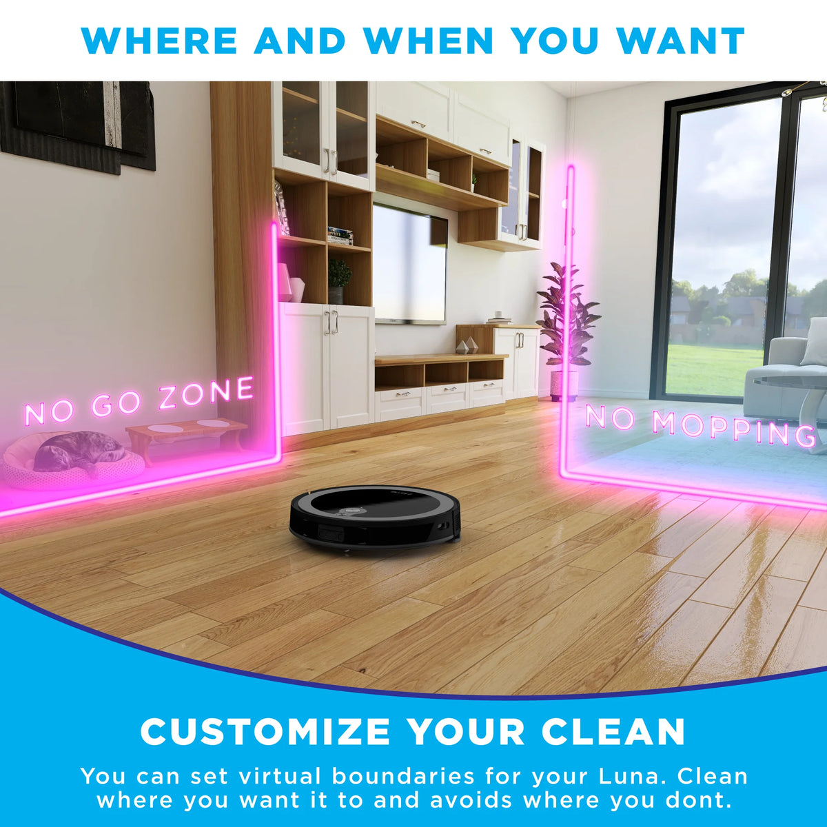 2-in-1 LIDAR Robot Vacuum and Vibrating Mop O332