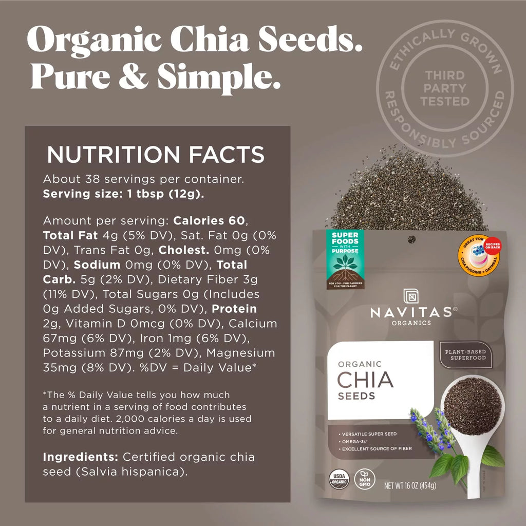 Chia Seeds 16oz G645895