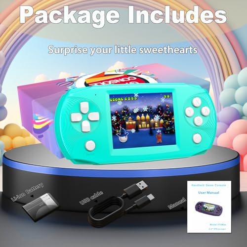 Handheld Game Toys with 3.2'' IPS HD Screen and 100 Video Games S748219