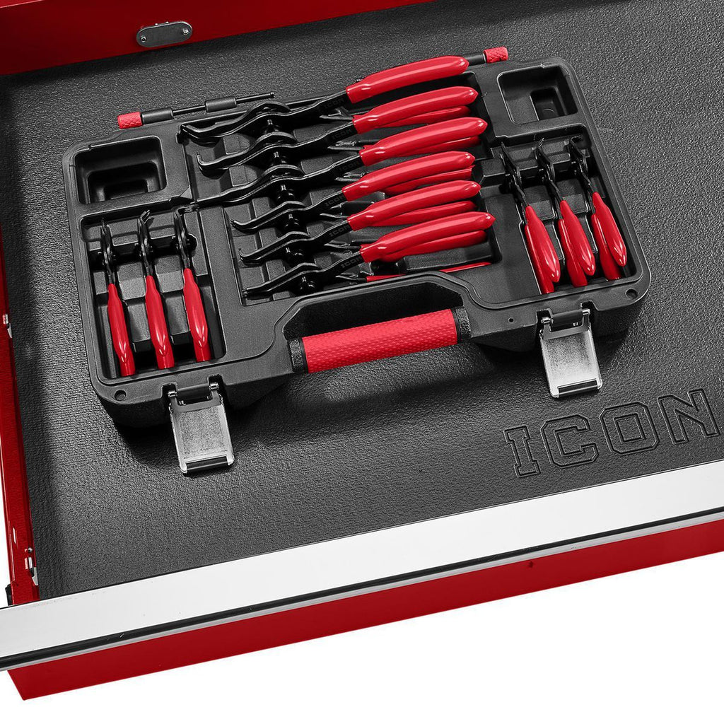 Quarter-Turn Convertible Retaining-Ring Pliers Set, 12-Piece O7353