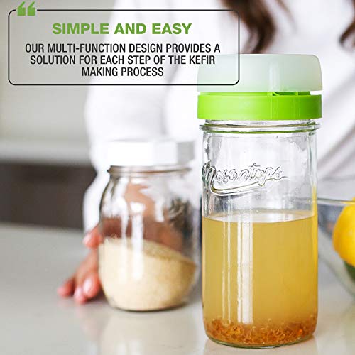 Wide Mouth Mason Jar Lids 2 Packs I89473