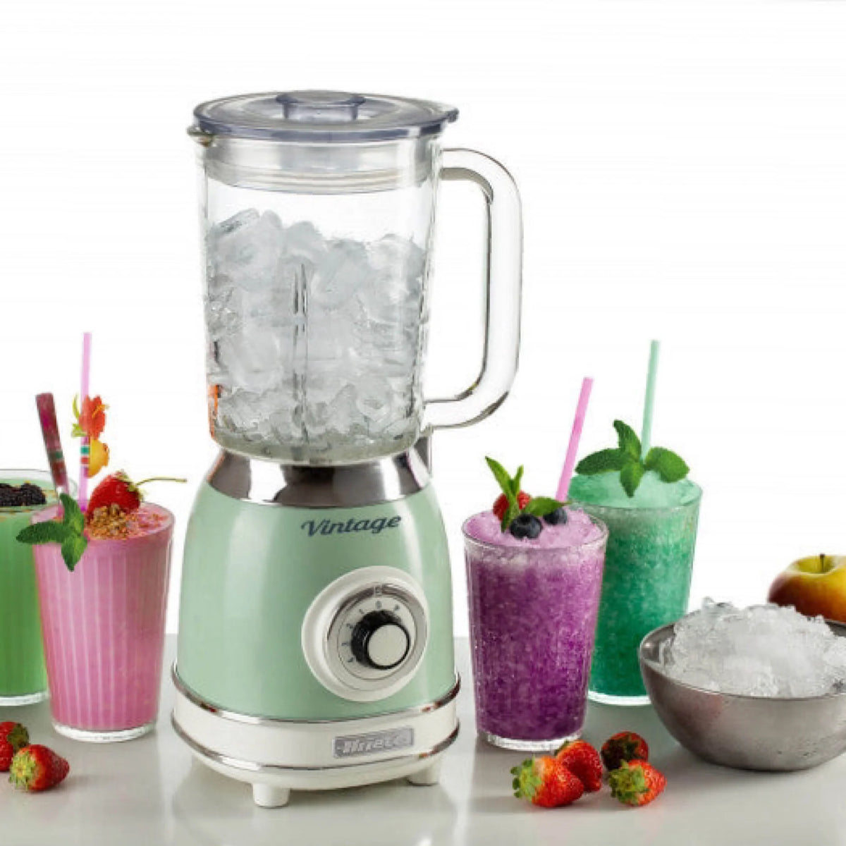 Green 1000W Vintage Blender S497