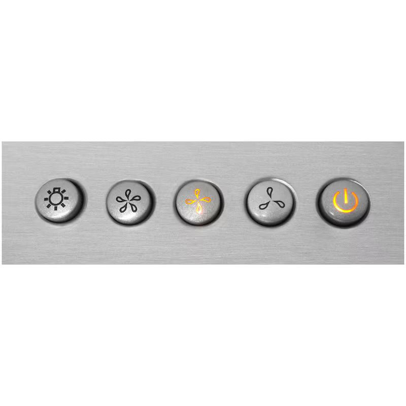30 in. Stainless Steel Wall Mount Range Hood with LED Lighting W74521