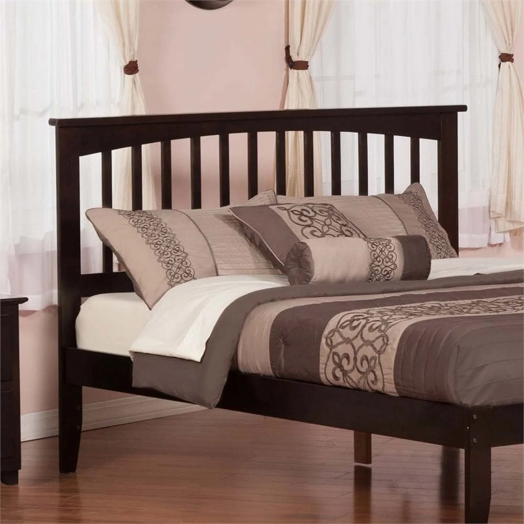 King Spindle Headboard in Espresso D9941