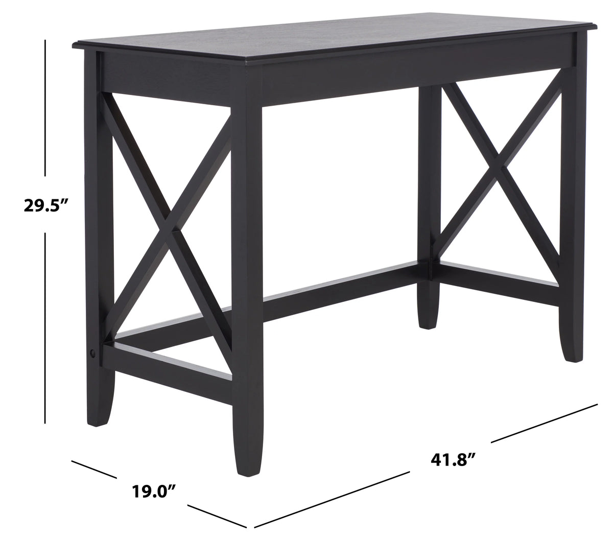 Black Writing Desk H170