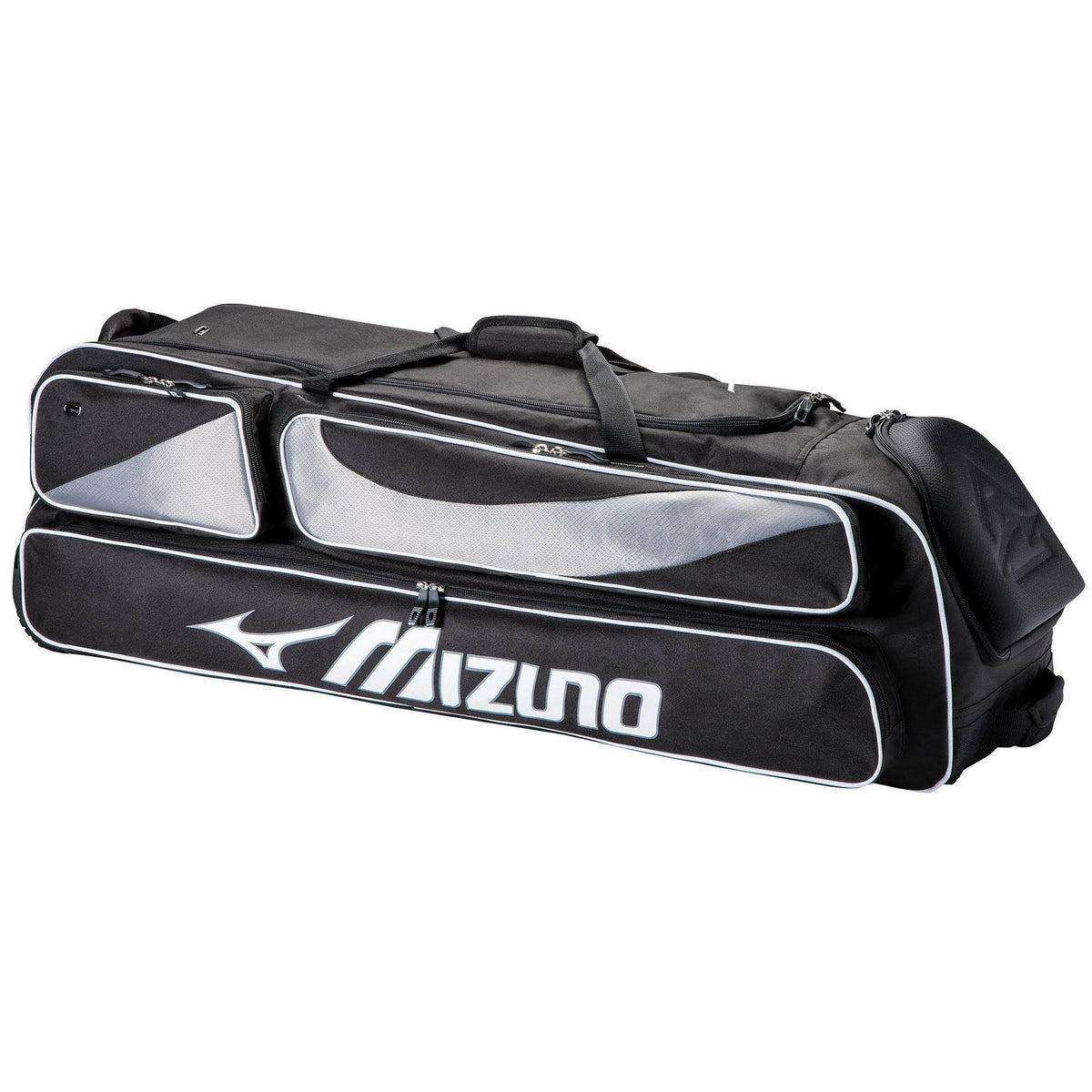 Black Grey Wheel Bag E8740