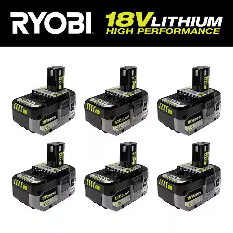 18V Lithium-Ion 4.0 Ah Battery 6-Pack E9804