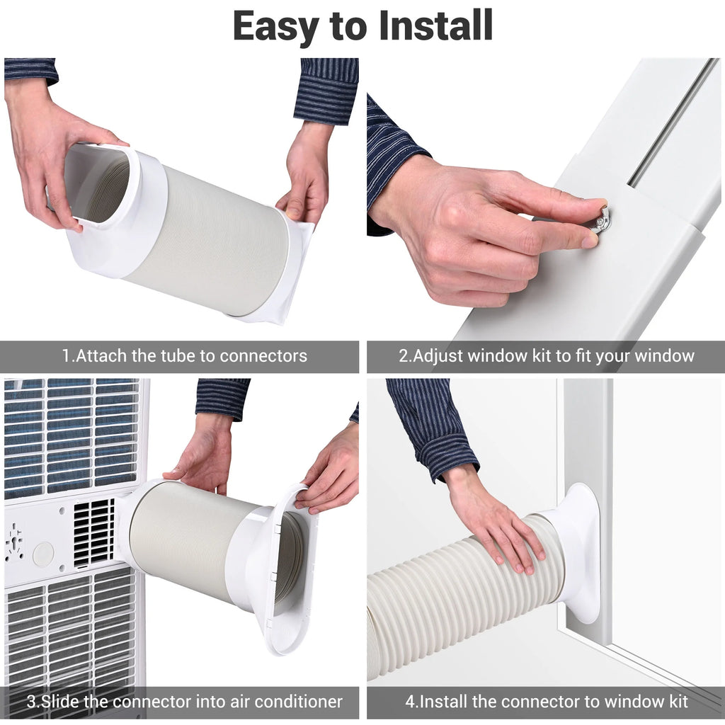 10,000 BTU 4-in-1 Portable Air Conditioner Dehumidifier Y938