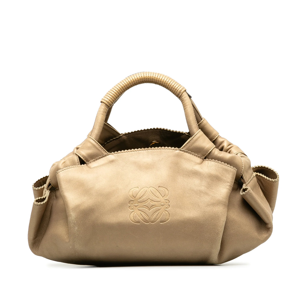 Brown Calf Leather Handbag B496935