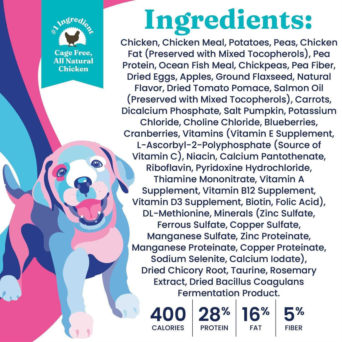 Grain Free Dry Puppy Food H98178