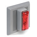 Horn Strobe, Red, 120VAC G368485
