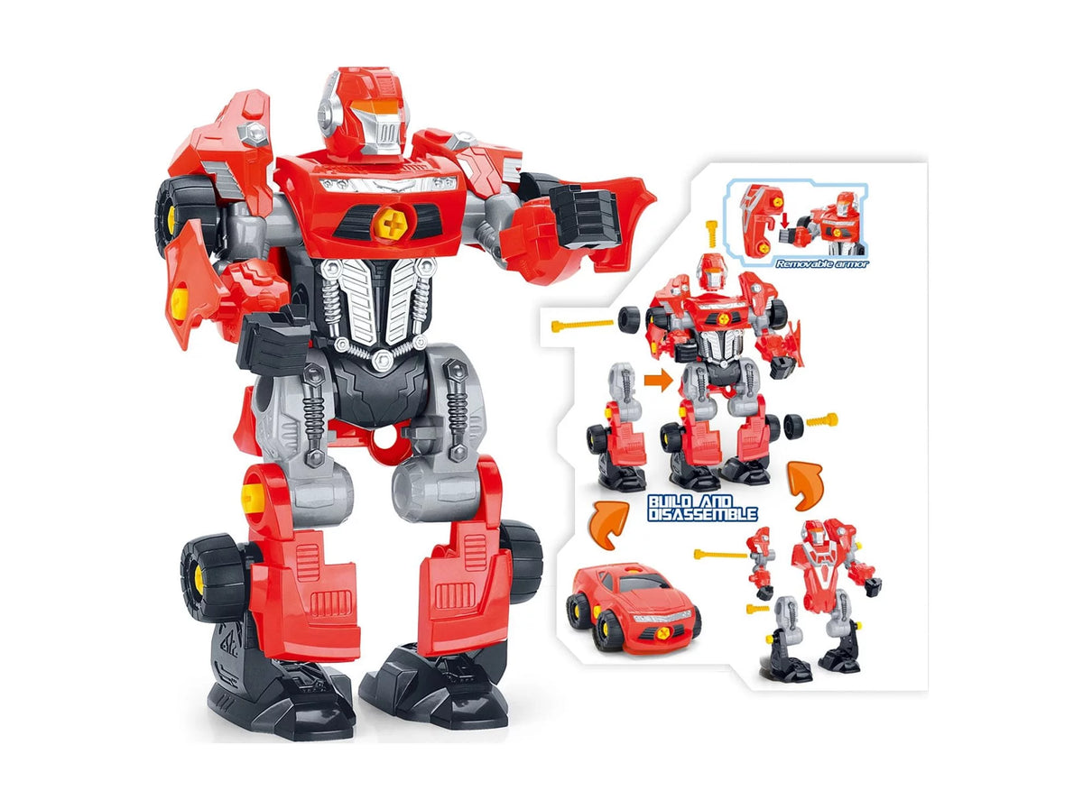 Red 3-in-1 Take-A-Part Toy Playset Y621406
