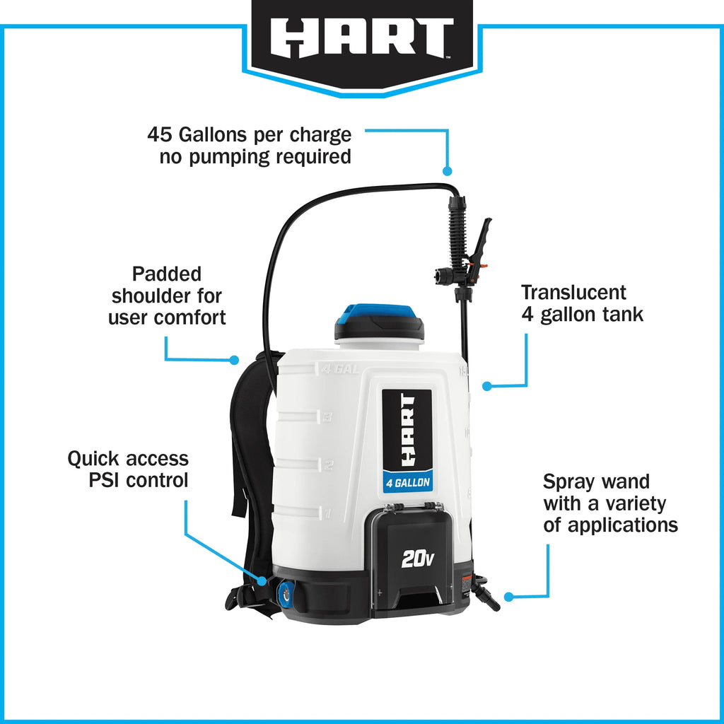 20-Volt 4 Gallon Chemical Sprayer Kit J708