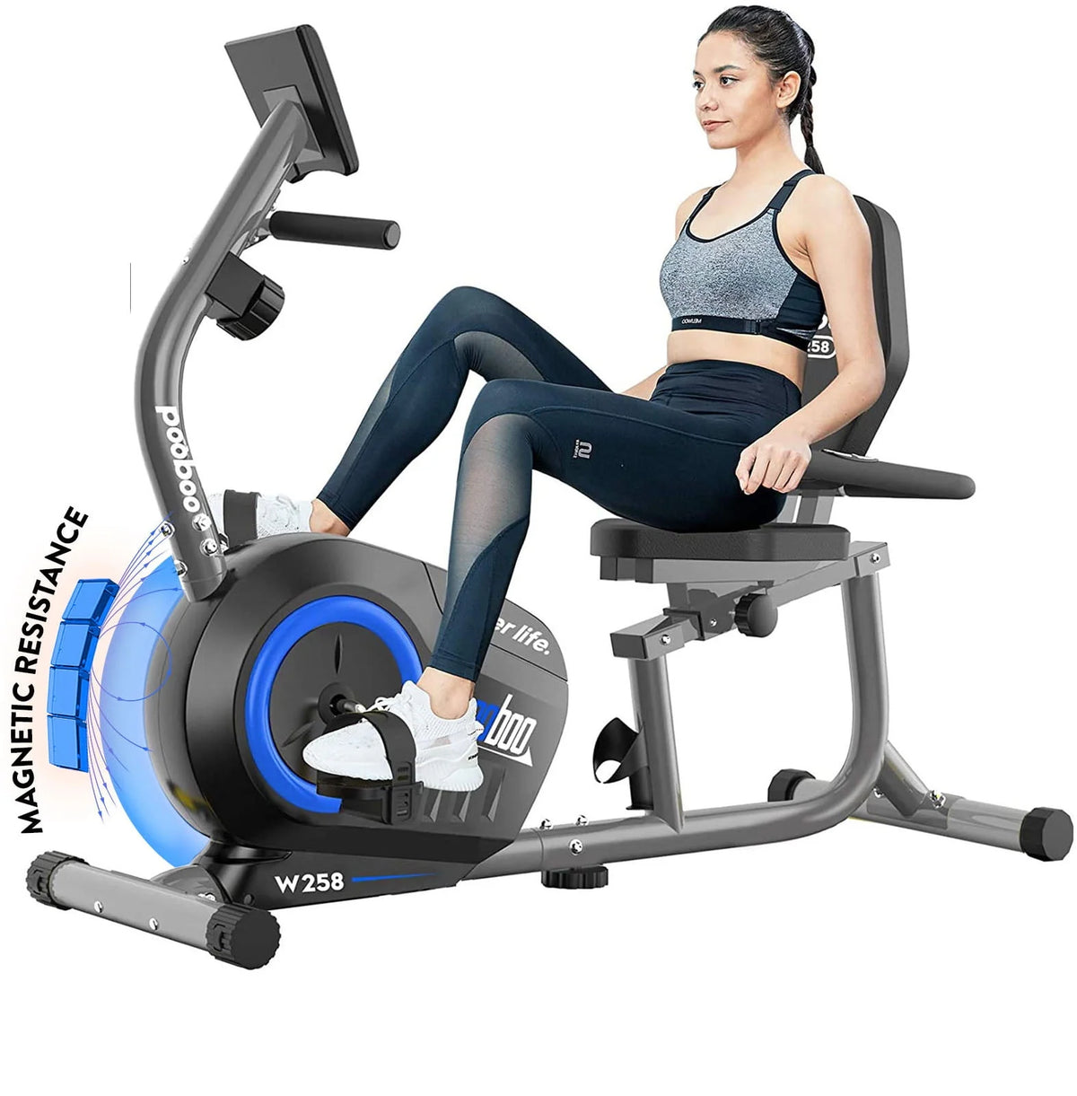 Recumbent Exercise Bike Magnetic Resistance R151