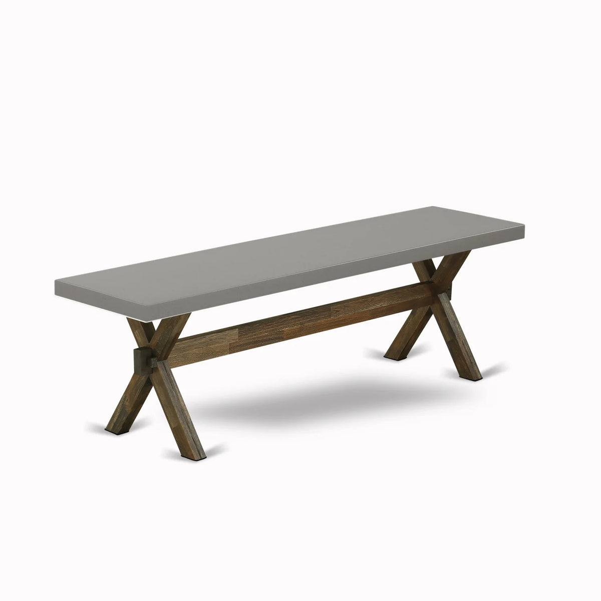 6-Pc Dining Table Set with Bench and Parson Chairs Q980