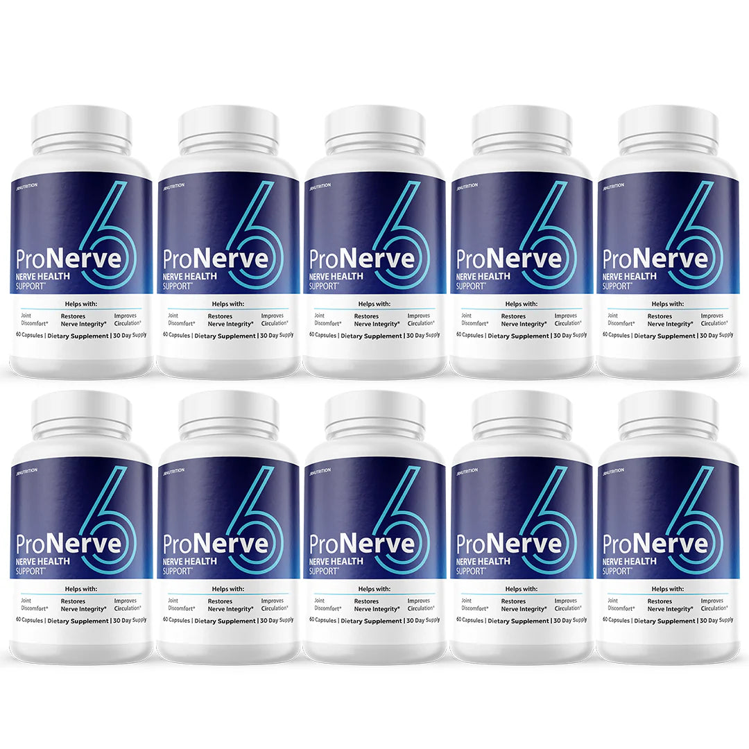 10 Bottles Nerve Health Supplement W436