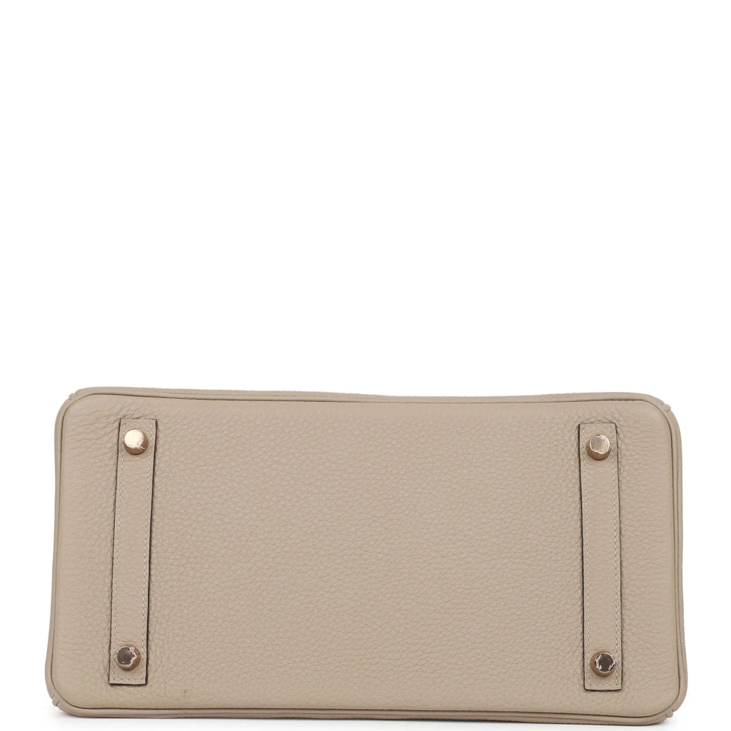 Birkin 30 Gris Tourterelle Togo Rose Gold Hardware Z20504