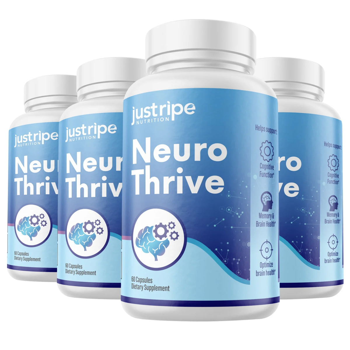 60 Caps Cognitive Function Brain Health Supplement T380328