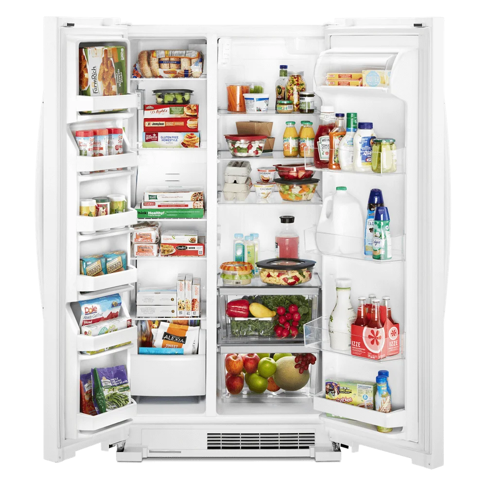 25.1 Cu. Ft. Side By Side Refrigerator Stainless Steel H90627