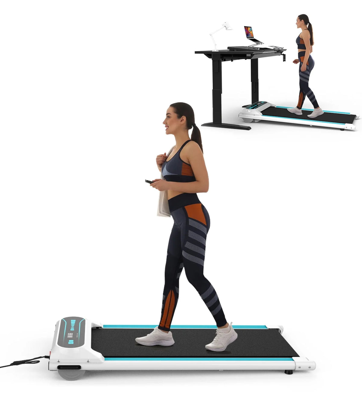 Portable Mini Treadmill with Remote Control V779981