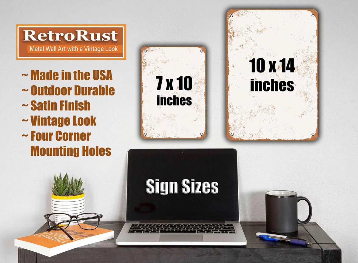 Metal Sign L33466