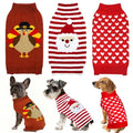 3 Pack Dog Christmas Sweater X273