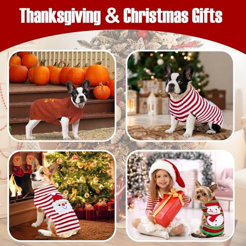 3 Pack Dog Christmas Sweater X273