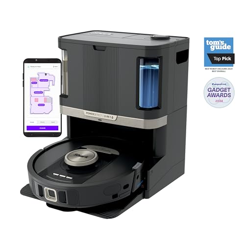 Robot Vacuum & Mop Combo, Self-Emptying, Self-Refill Y1516