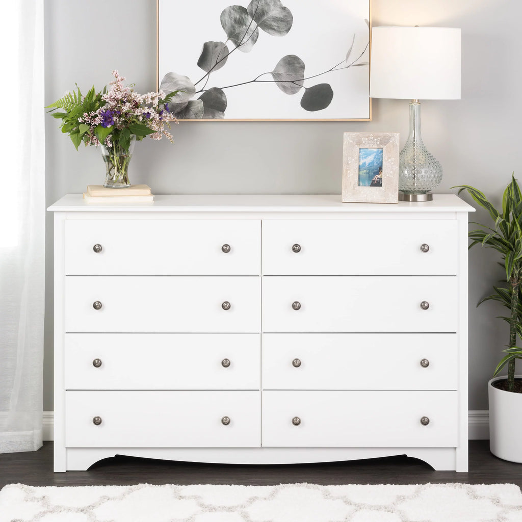 Black 8 Drawer Dresser P308514