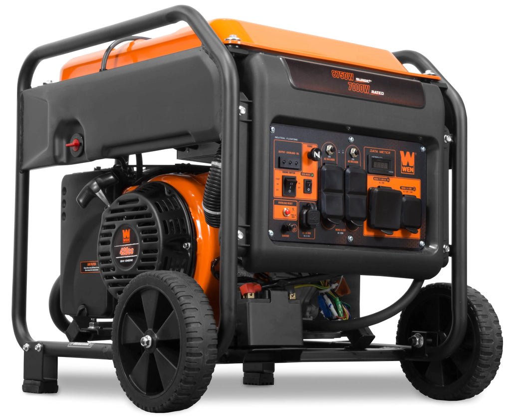 8750-Watt 120V/240V Electric Start Open Frame Inverter Generator C2590