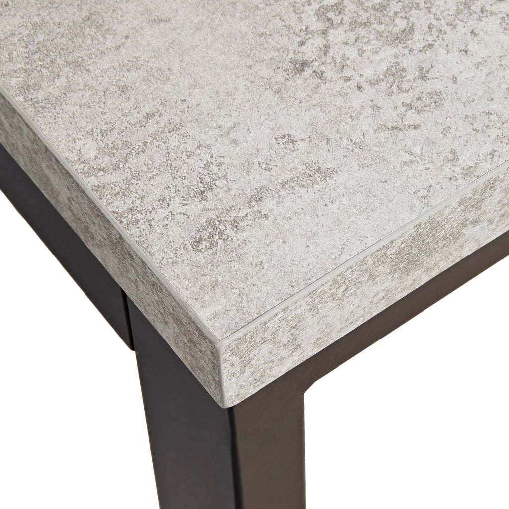 63 Inch Faux Concrete Melamine Top Home Office Desk T444852