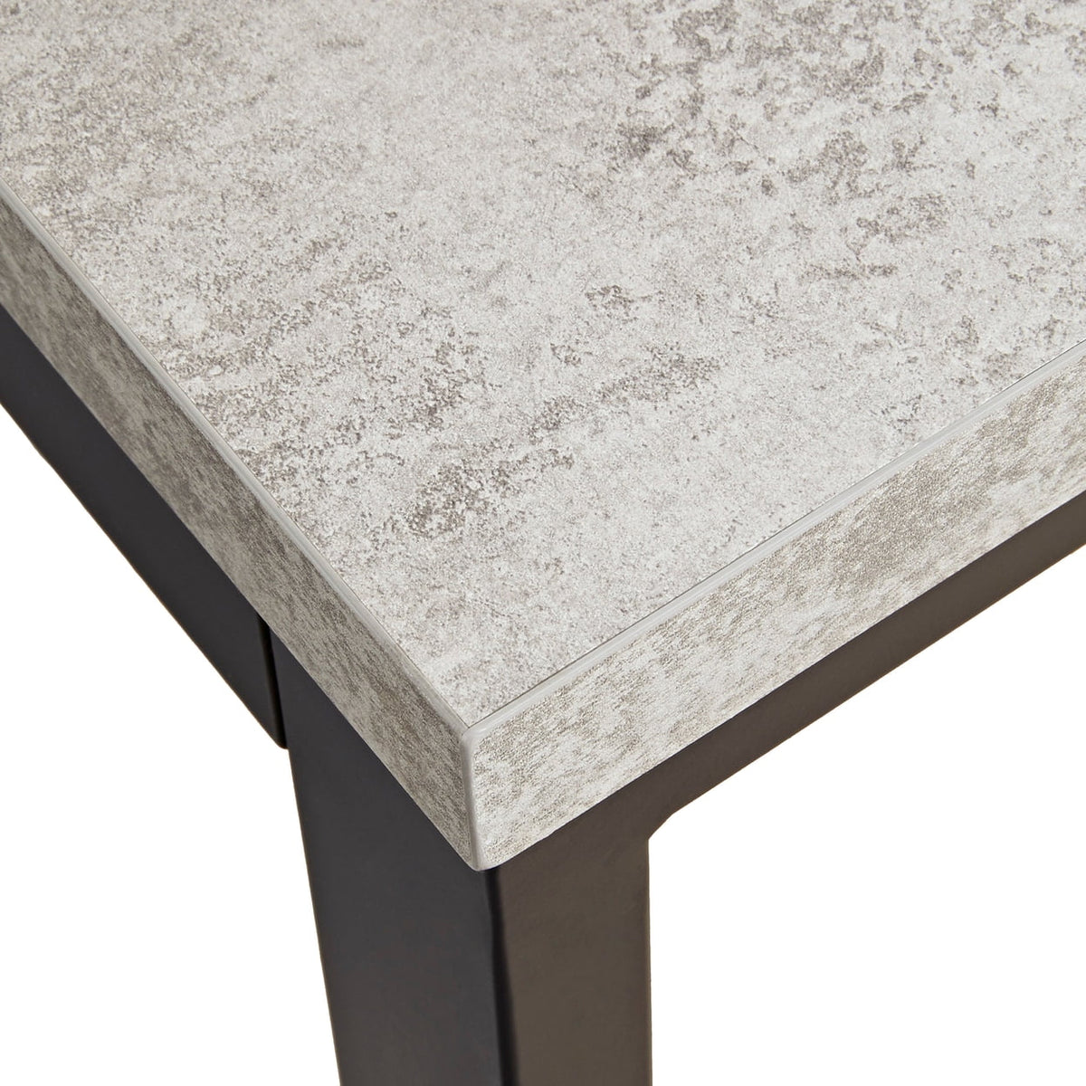 63 Inch Faux Concrete Melamine Top Home Office Desk T444852