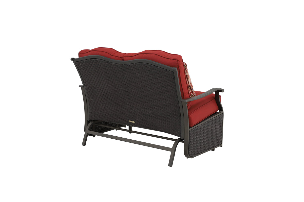 Steel Outdoor Glider Loveseat U523696