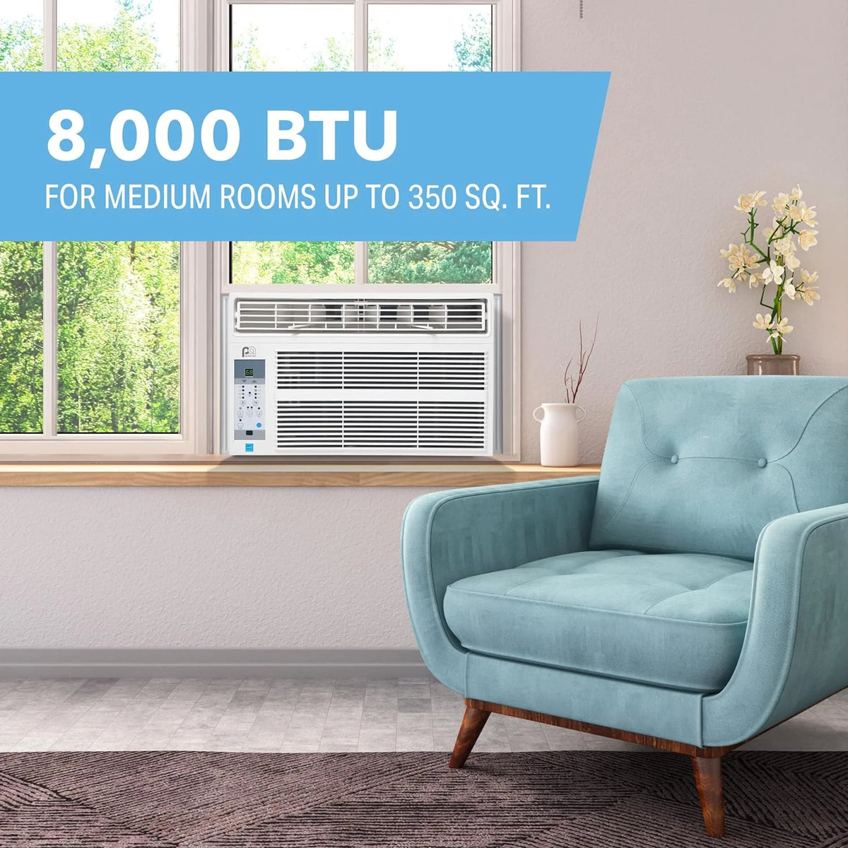 115-Volt Window Air Conditioner with Installation Kit G34495