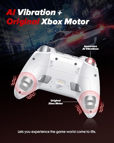 Wireless Controller with TMR Joysticks & Hall Triggers A54880