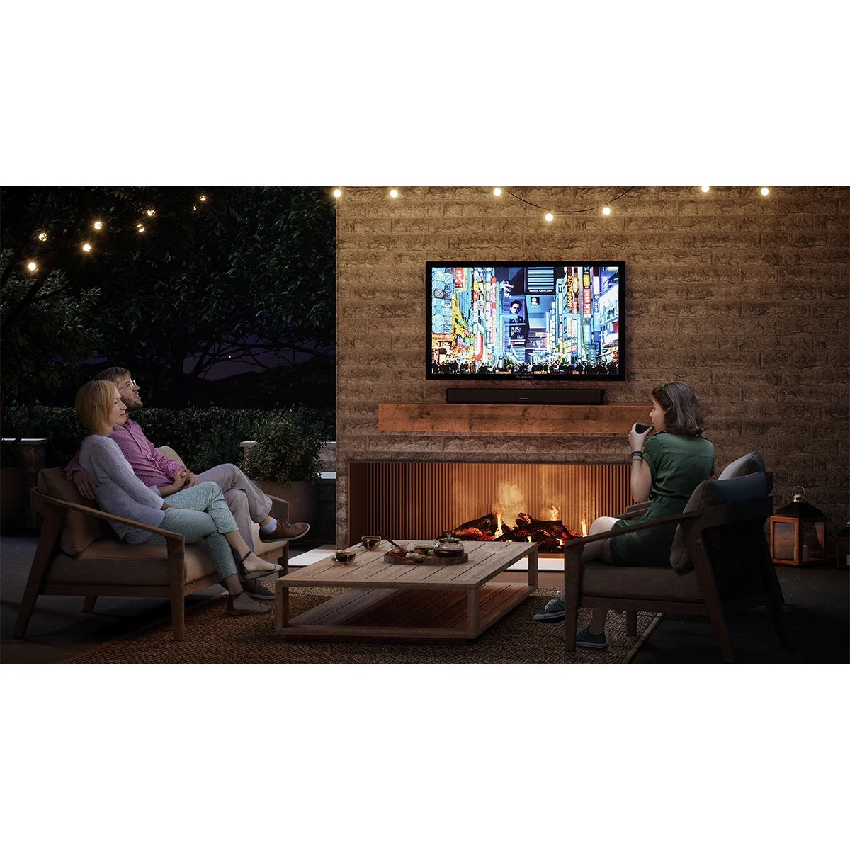 55 Partial Sun 4K HDR Outdoor TV Q361