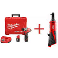 12-Volt Lithium-Ion Brushless 1/4 in. Cordless Screwdriver Kit with 1/4 in. Ratchet I5506