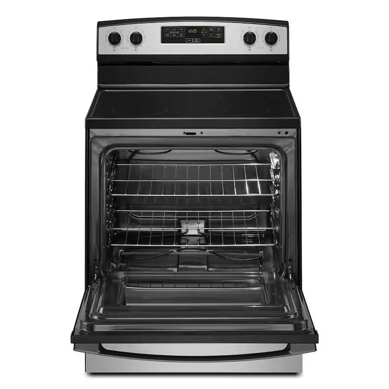 4-Element Freestanding Electric Range in Stainless Steel E7413