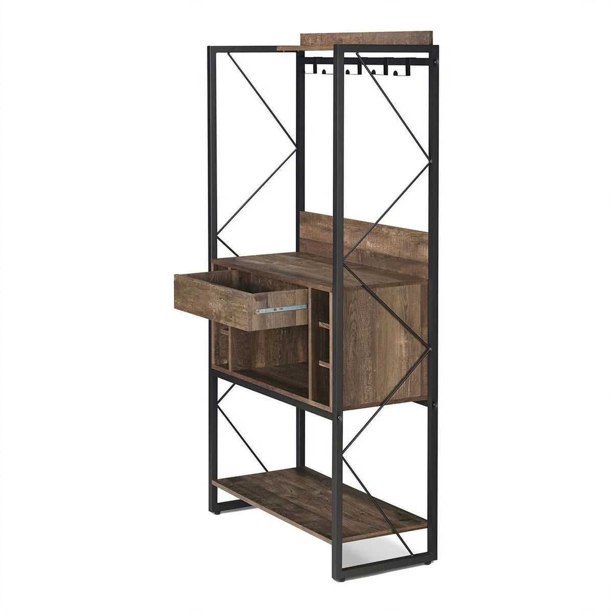 Oak Wood Baker's Rack U54534