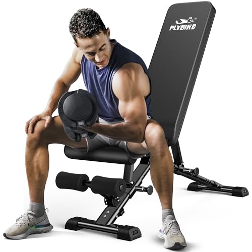 Adjustable Strength Training Weight Bench S791