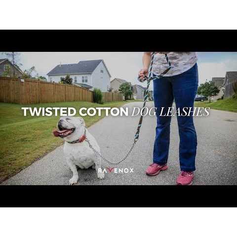 Cotton Rope Leash Lead 12-inch O8727