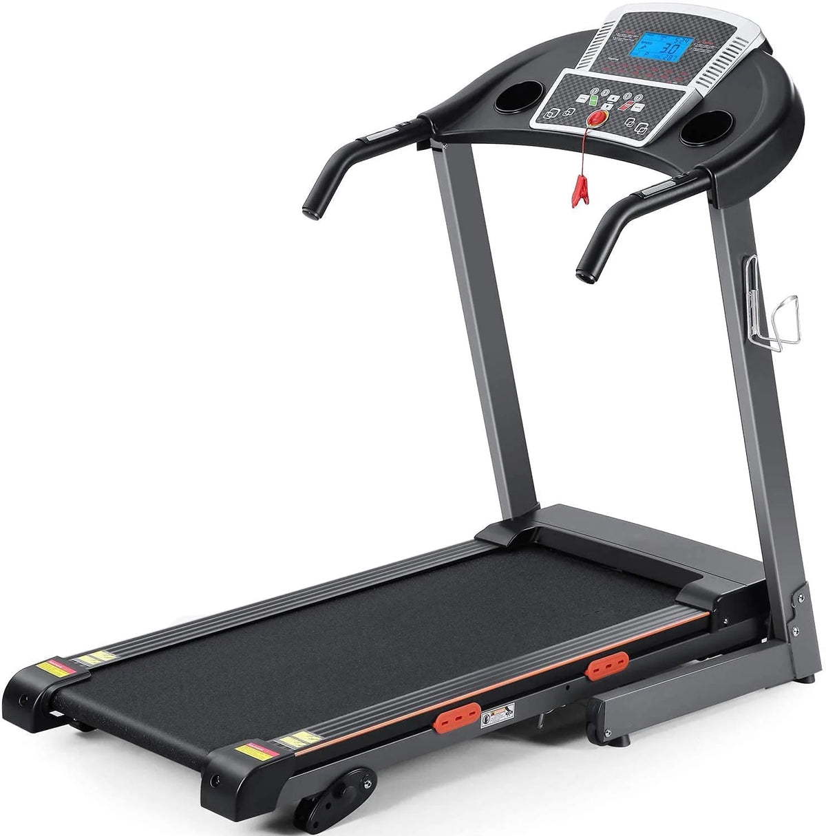 Foldable Electric Treadmill with 15 Pre-Set Programs Q5104