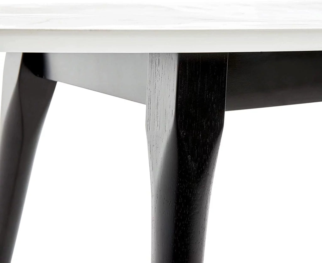 Mid-Century Modern Oval Coffee Table Walnut X620