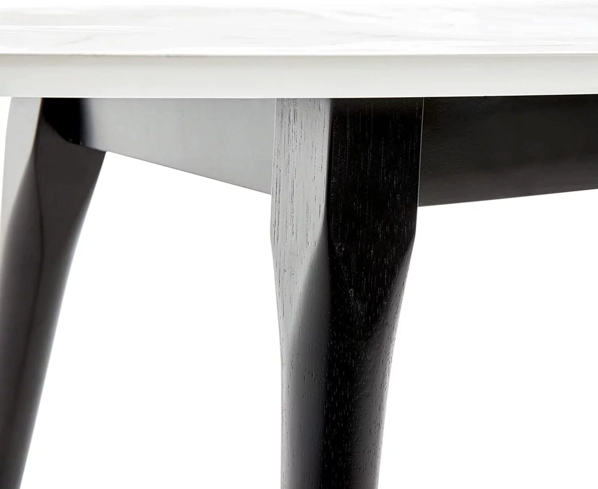 Mid-Century Modern Oval Coffee Table Walnut X620