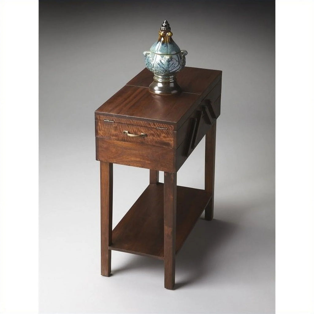 Acacia Wood End Table Set of 2 Y423564