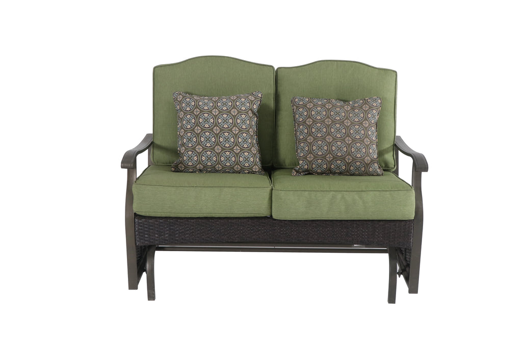 Steel Outdoor Glider Loveseat U523696