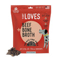Beef with Bone Broth Flavored Jerky Dog Treats H34026